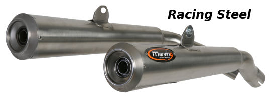 Racing Steel Line of Marving Silencers